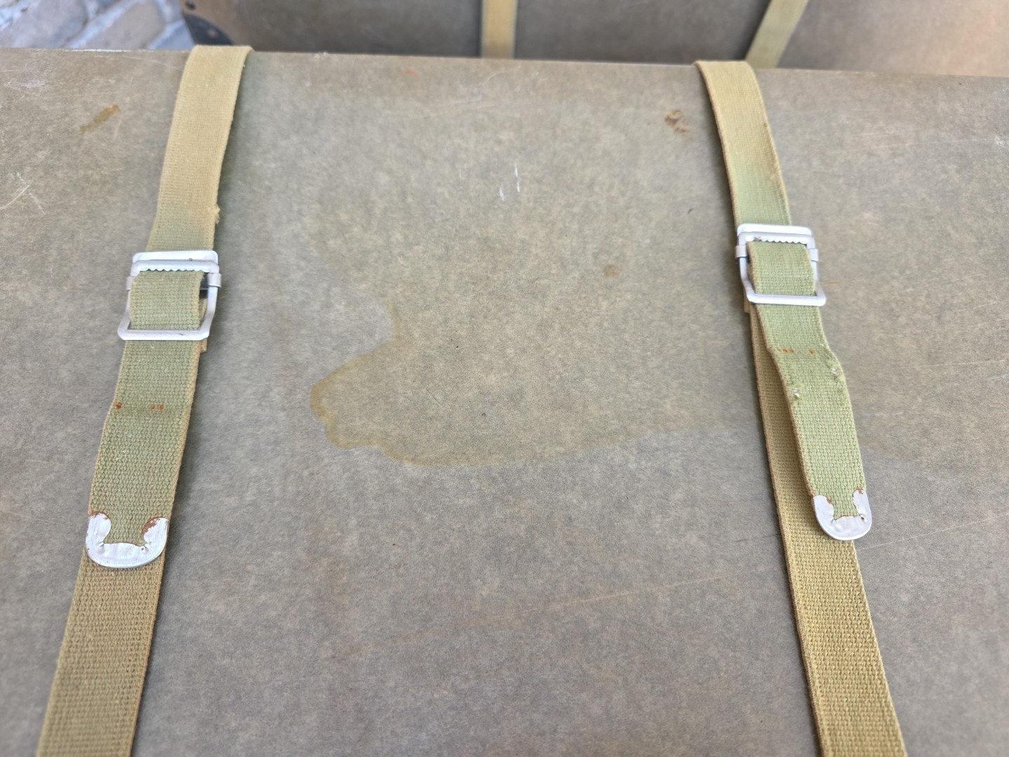 Vintage Pair of Fiber Hardware Cases 29x16x8