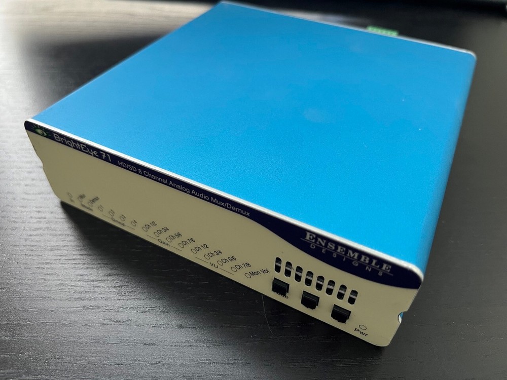 Ensemble Designs BrightEye 71 Audio Embedder/Disembedder **NO AC Cable**