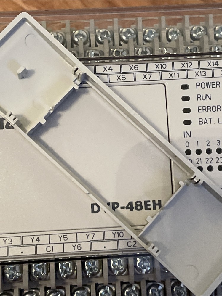 DELTA DVP48EH00T3 PLC Module NPN Transistor Programmable Controller