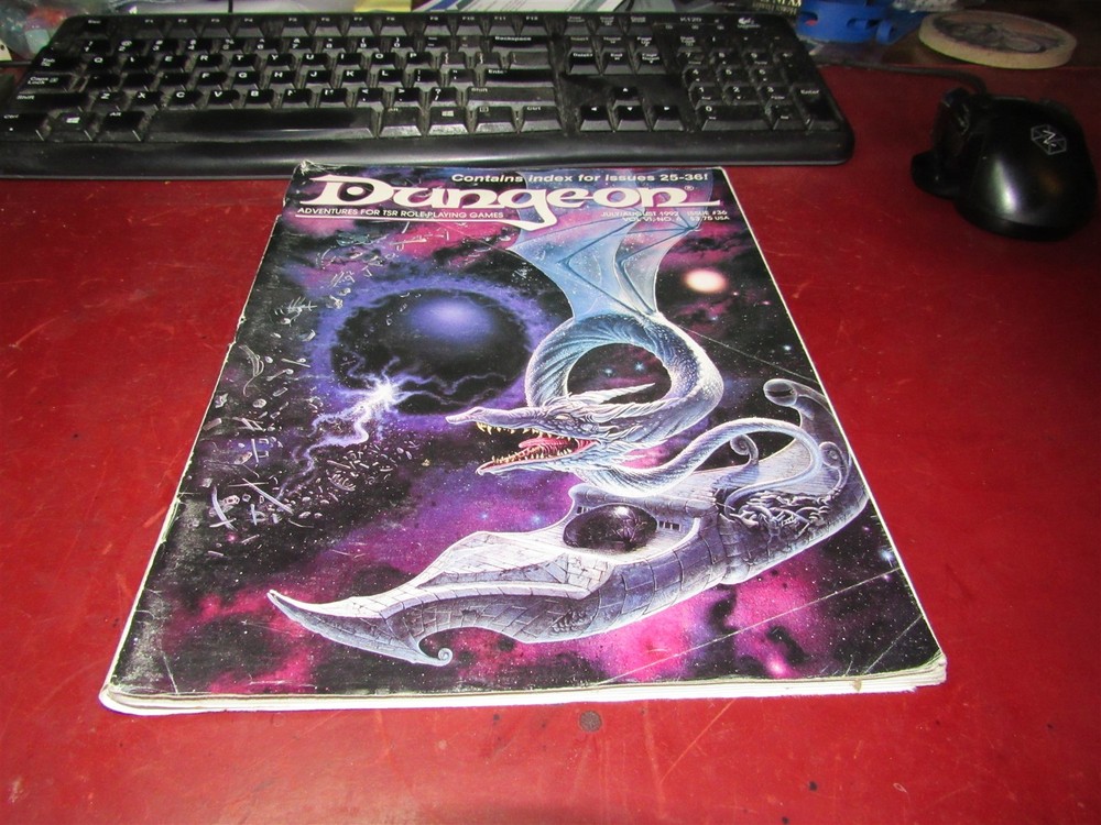 TSR: Dungeon Magazine: Issue 36