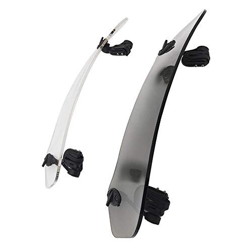 Universal Adjustable Clip-On Screen Windscreen Windshield Spoiler Air Clear