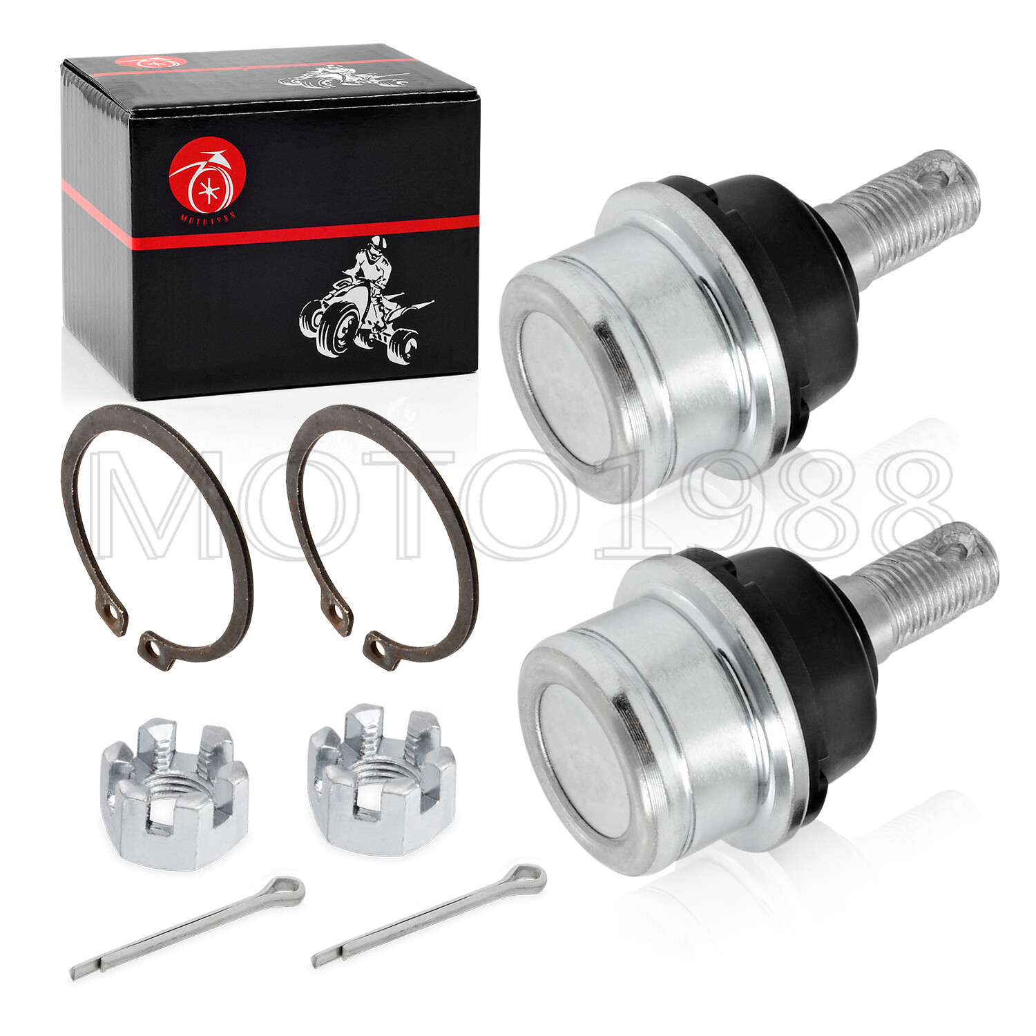 4x Front Lower Ball Joints for Honda 51355-HP5-601 51355-HC5-004 Rancher 350 420