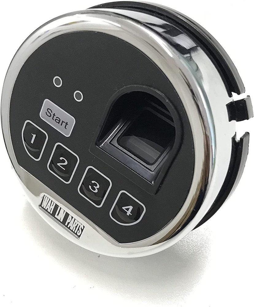 Fingerprint Safe Electronic Lock Biometric LED Touch Swingbolt Lock Replacement
