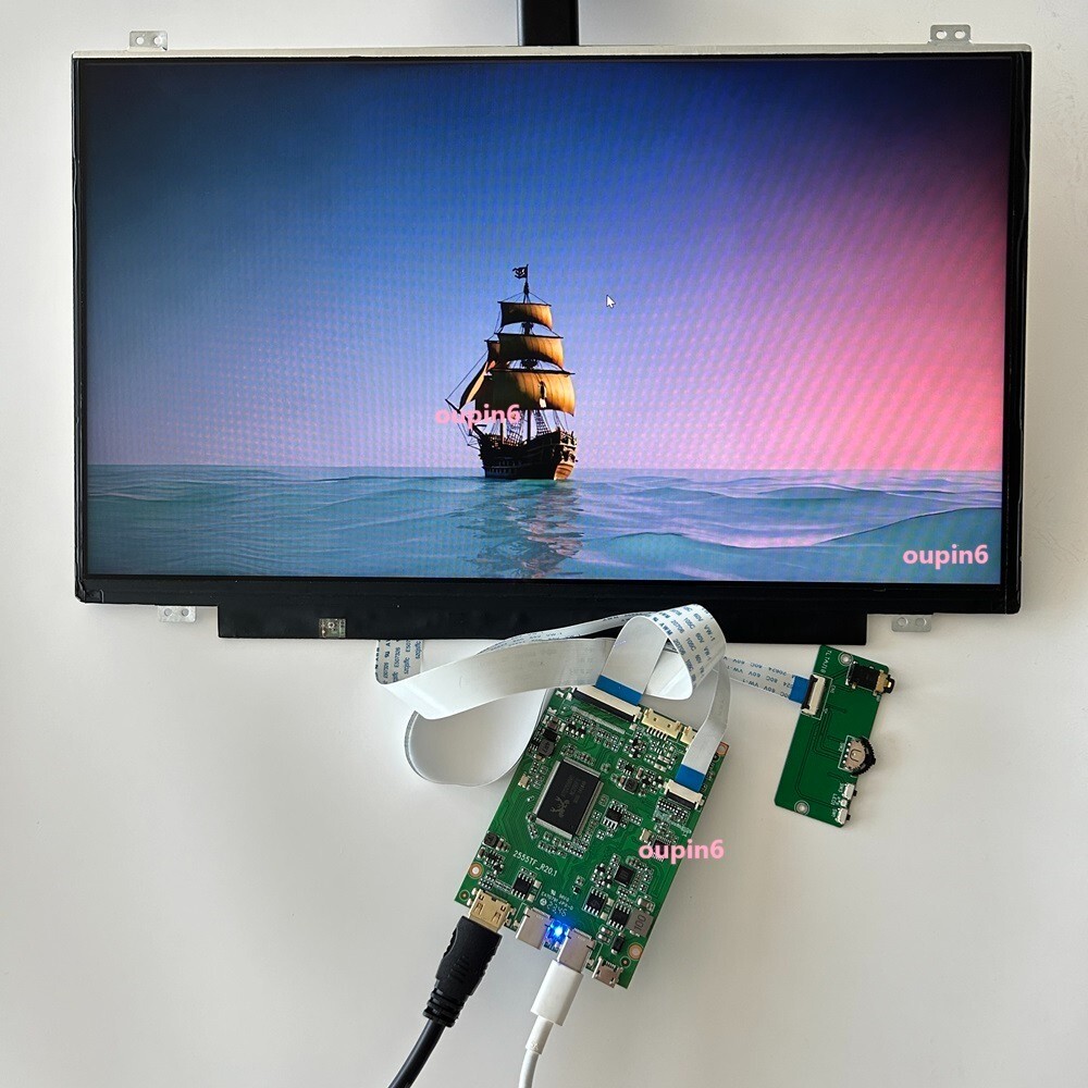 IPS Screen 13.3" 1920X1080 FHD panel LCD DIY with EDP Controller board KIT USB-C