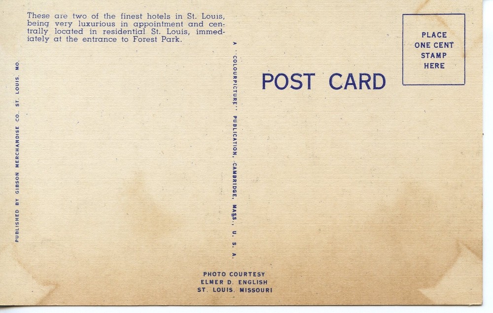 PARK PLAZA, ST LOUIS, MO - PC526