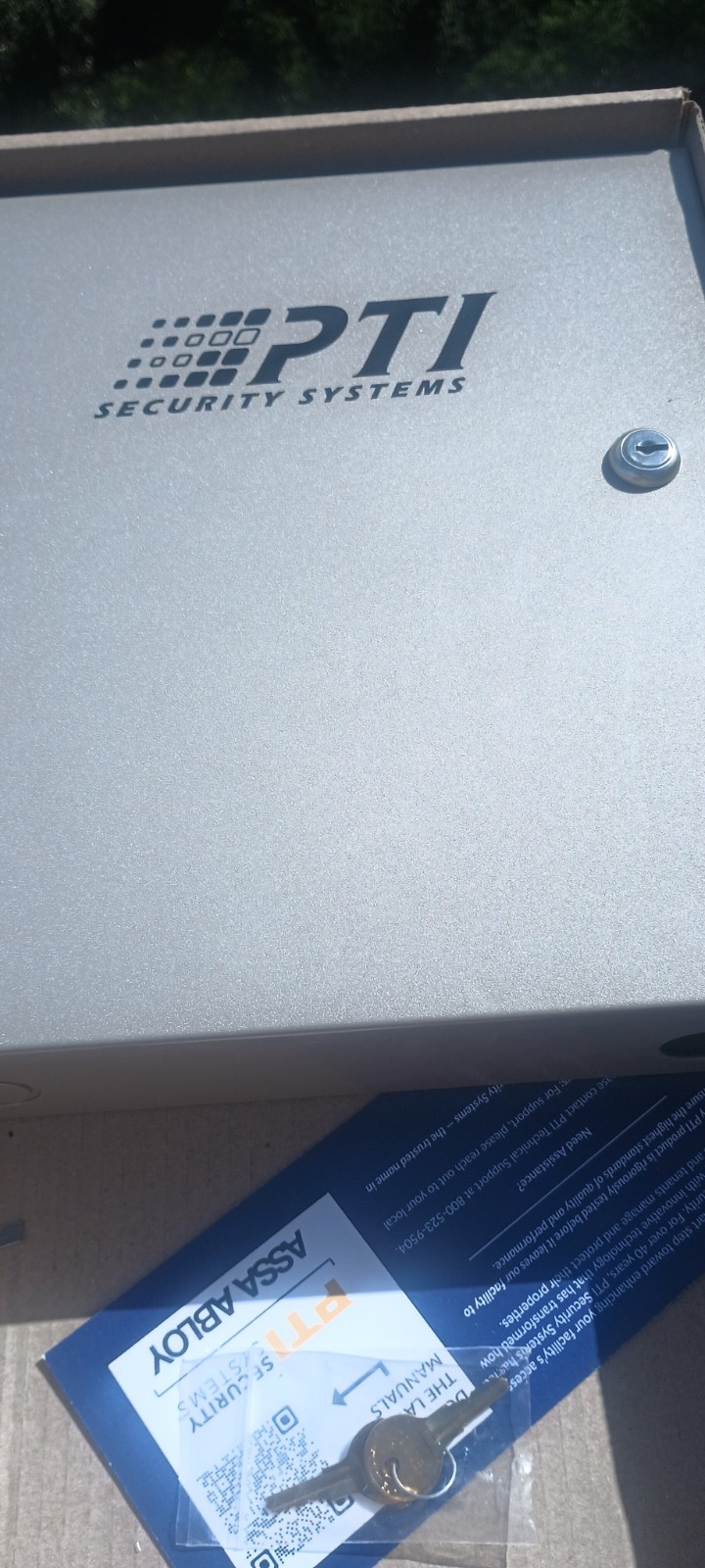 PTI Security Systems Falcon XT In Locking Box