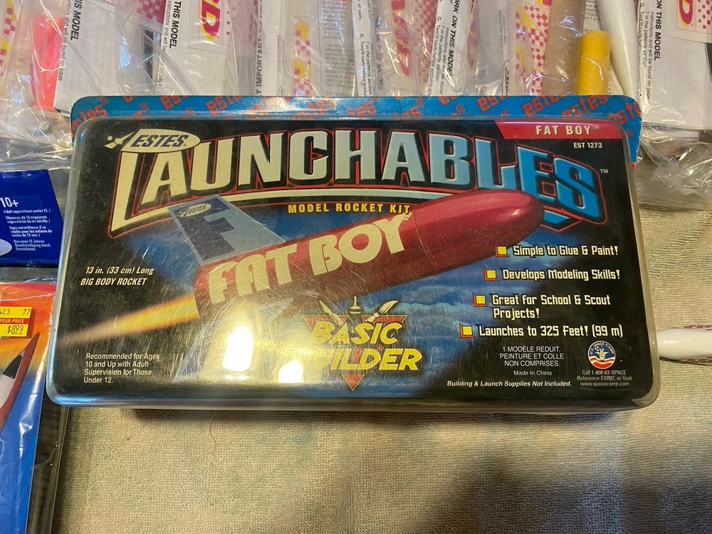 Estes Model Rocket Lot 23+ Models