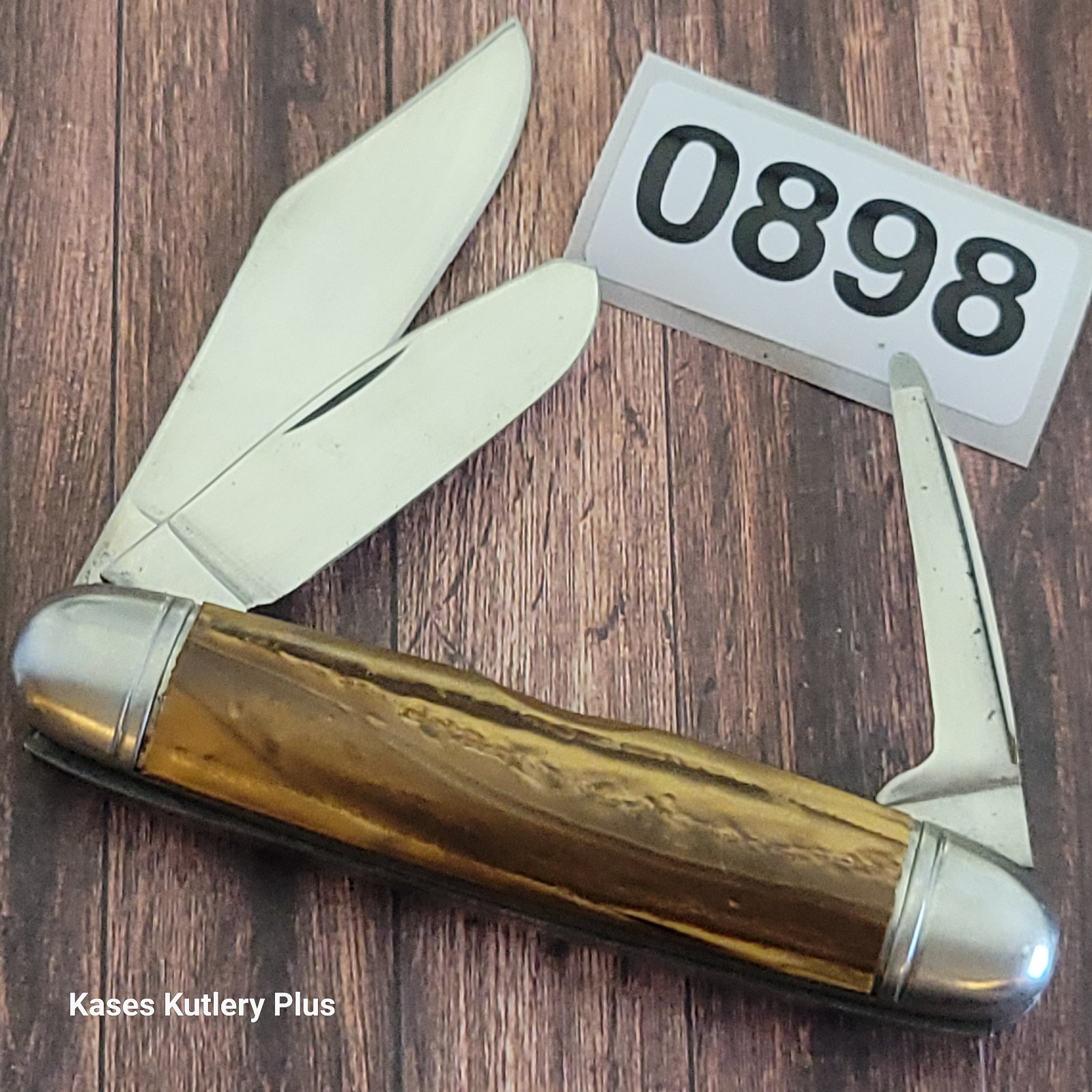 Hammer Brand Equal End Cattle Folding Pocket Knife USA 1945-55