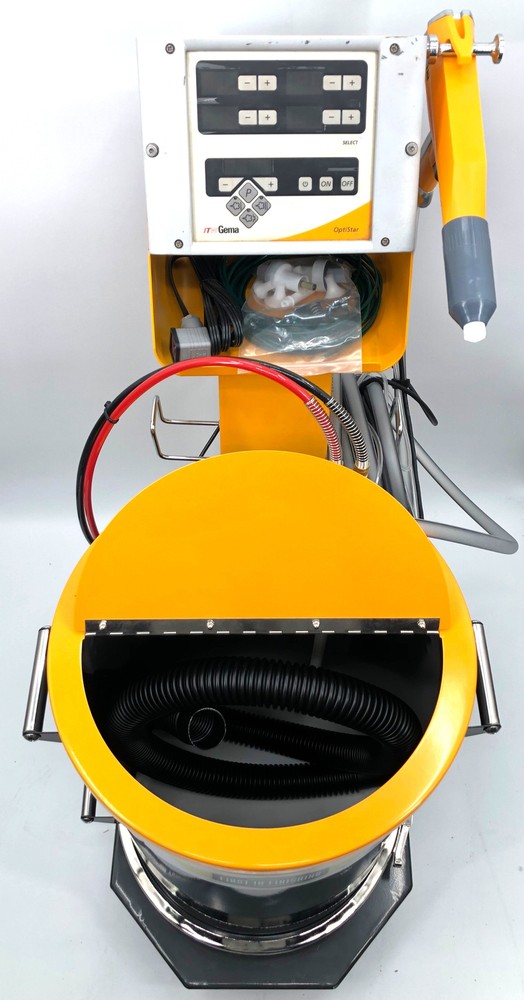 Refurbished, Gema™ OptiFlex® Hopper Feed Manual Powder Coating System
