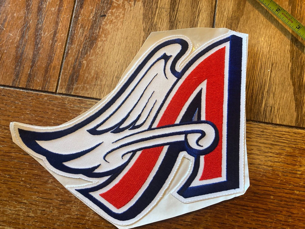 New MLB Anaheim Angels Iron On Patch 8 INCH