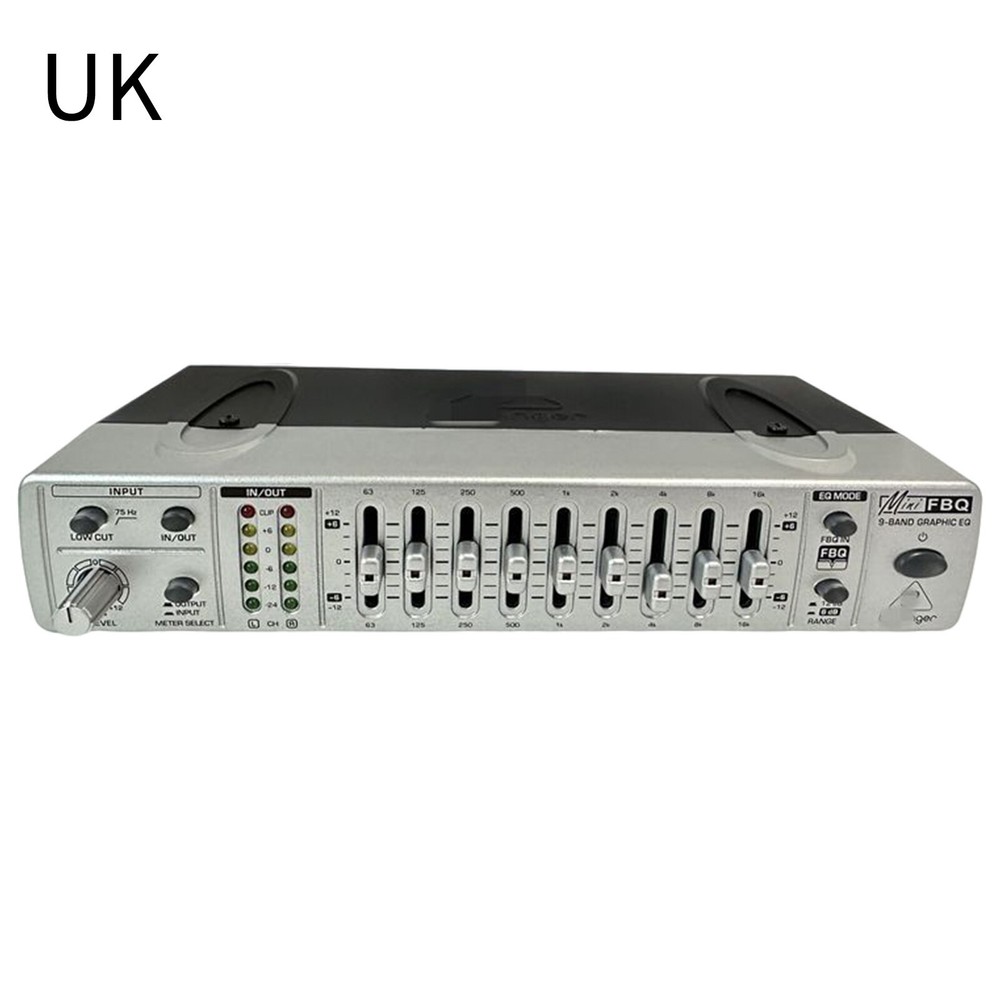 Graphic EQ Equalizer Suppressor Equalizer Processor FBQ800 Ultra-compact 9-Banxo