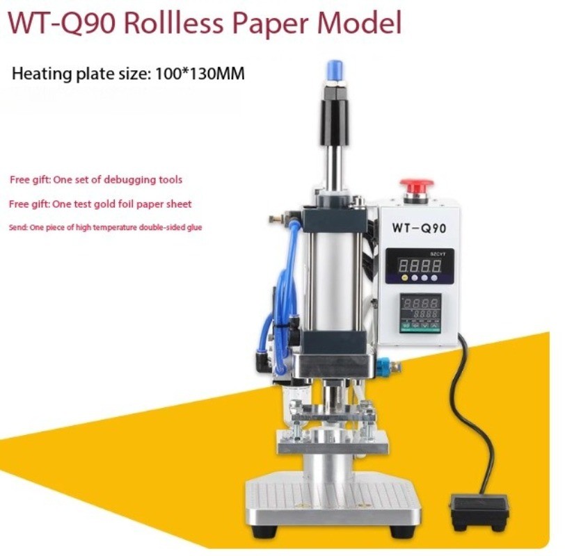 Compact Automatic Roll Paper Hot Stamping Machine Hot Foil Stamping Machine