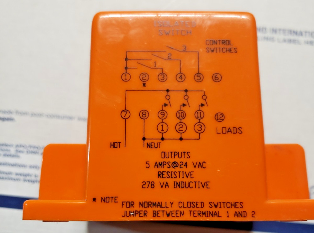 DIVERSIFIED ELECTRONICS ISOLATED SWITCH