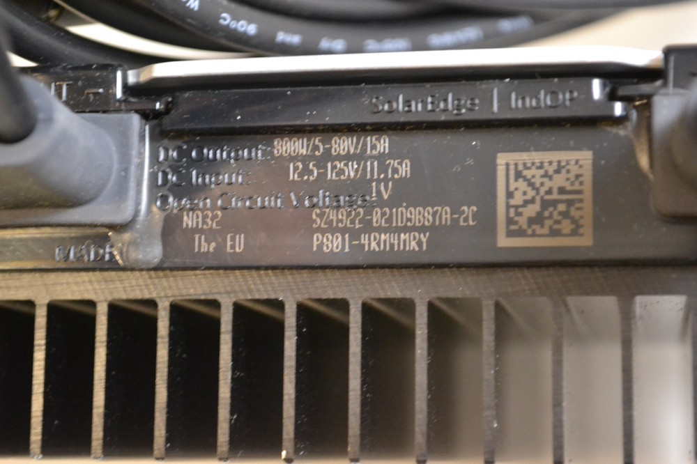 SolarEdge P801-4RM4MRY Power Optimiser 125V 72 Cell