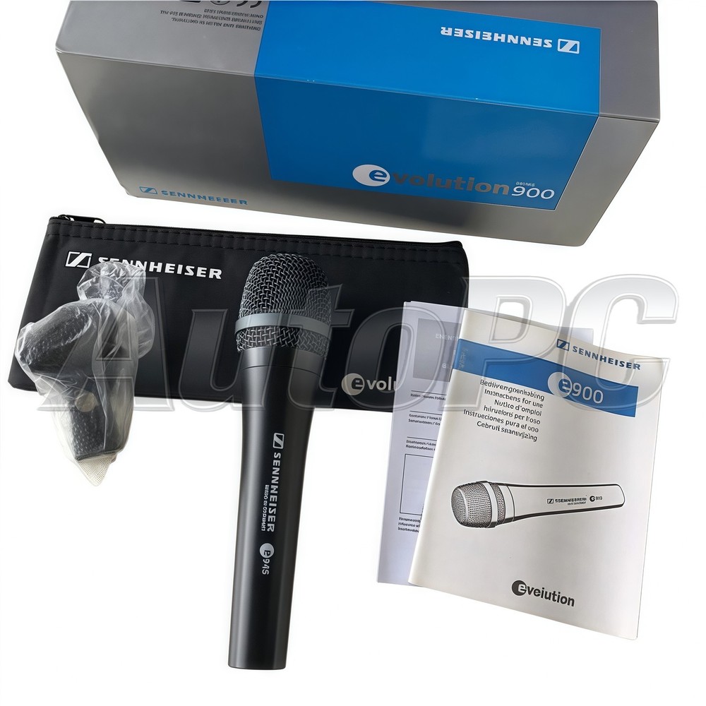 Opened e945 Wired Super Cardioid Dynamic Handheld Microphone -Early Box Version