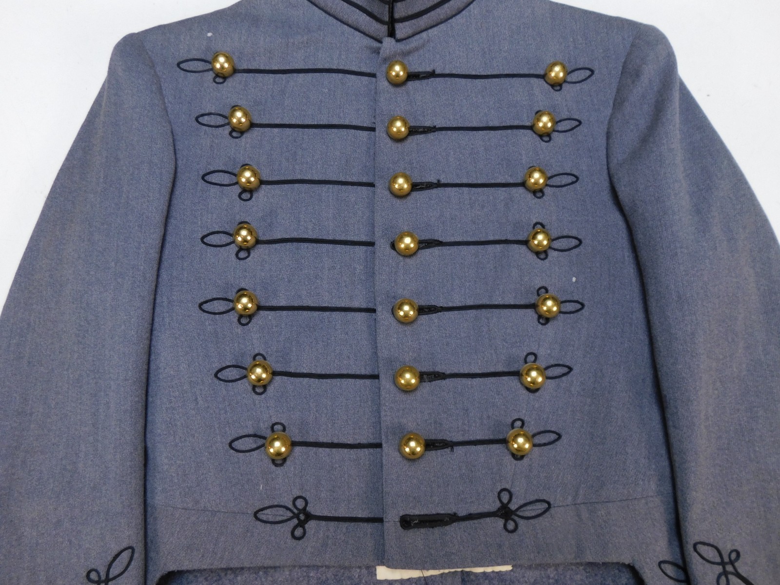US Military West Point Cadet Dress Jacket 39 Parade Blue Tail Coat Wool Uniform