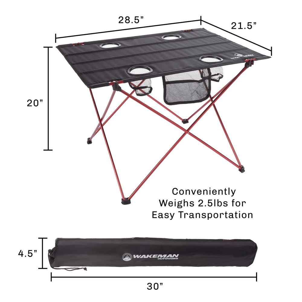 Camping Table Black