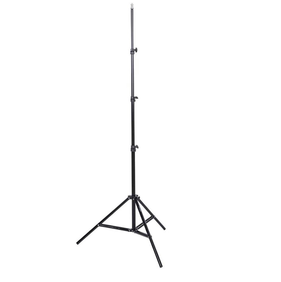 Interfit LS101 Studio Essentials Lightweight - 7'6" Value Light Stand, Black