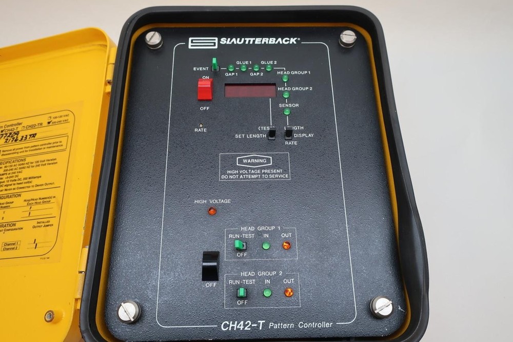 Slautterback CH42-T Glue Pattern Controller Assembly 240v-ac