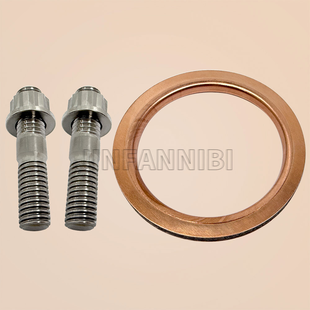 Cylinder Exhaust Studs Muffler Bolts Gasket Kit for Yamaha WR400F WR426F WR450F