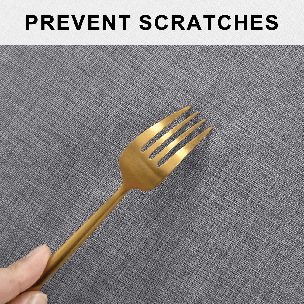 108 Inch Grey Round Polyester Tablecloth Wrinkle Resistant for Dining Parties