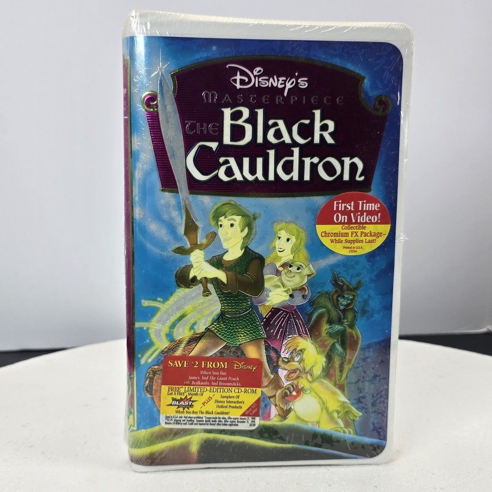 Black Cauldron (VHS, 1998)