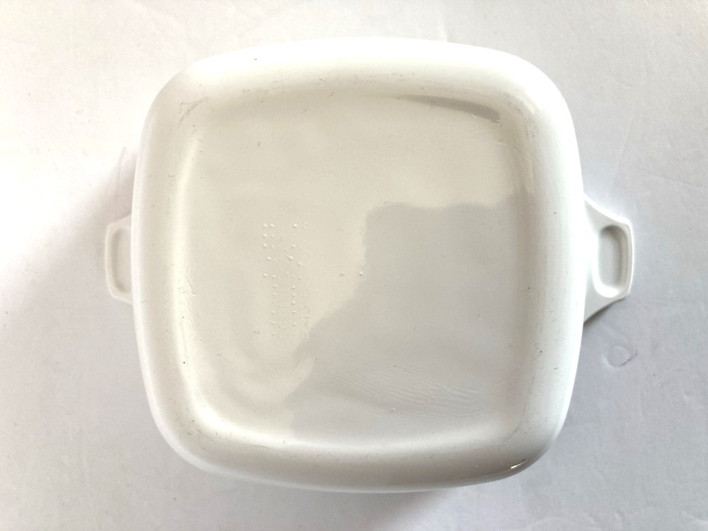 VTG Corning Ware Solid White 700 ml P-43-B Casserole Dish NO LID EUC