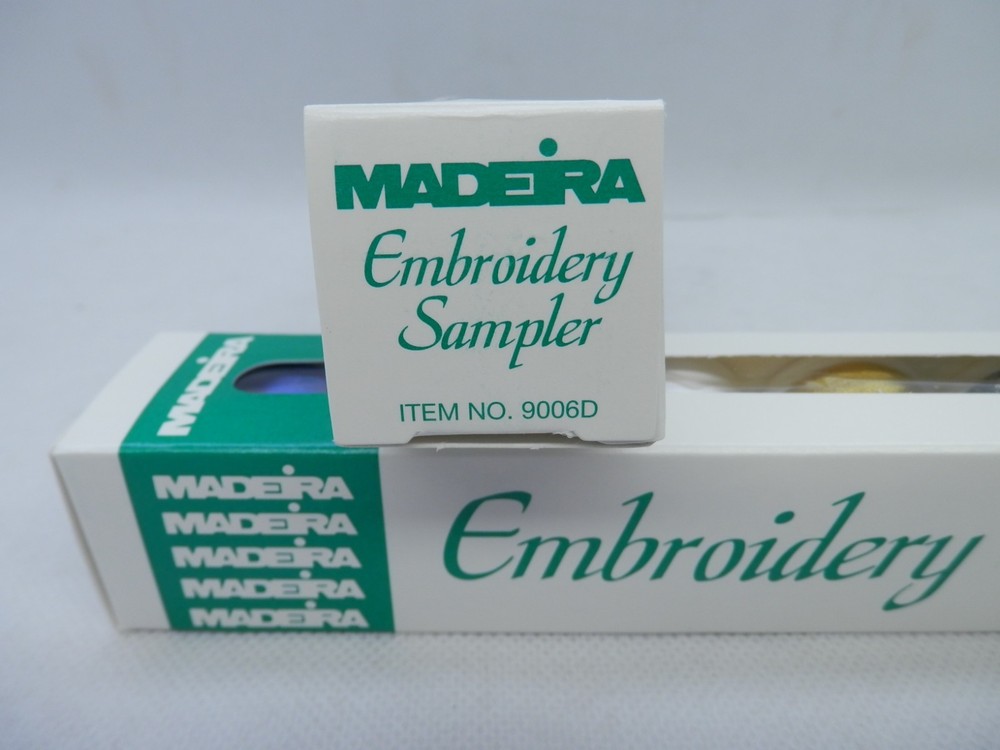 Madeira Embroidery Thread Sampler Six Pack #9006D x2 - includes Gold & Metallic