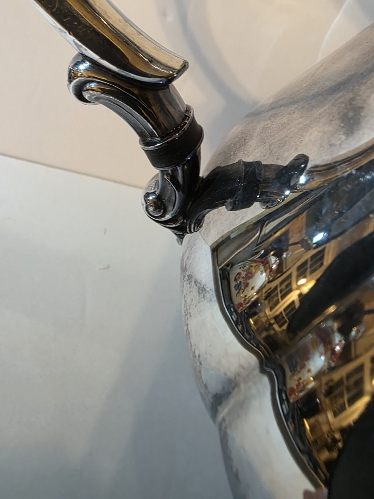 WALLACE Rose Point 1200 TEAPOT Silverplate