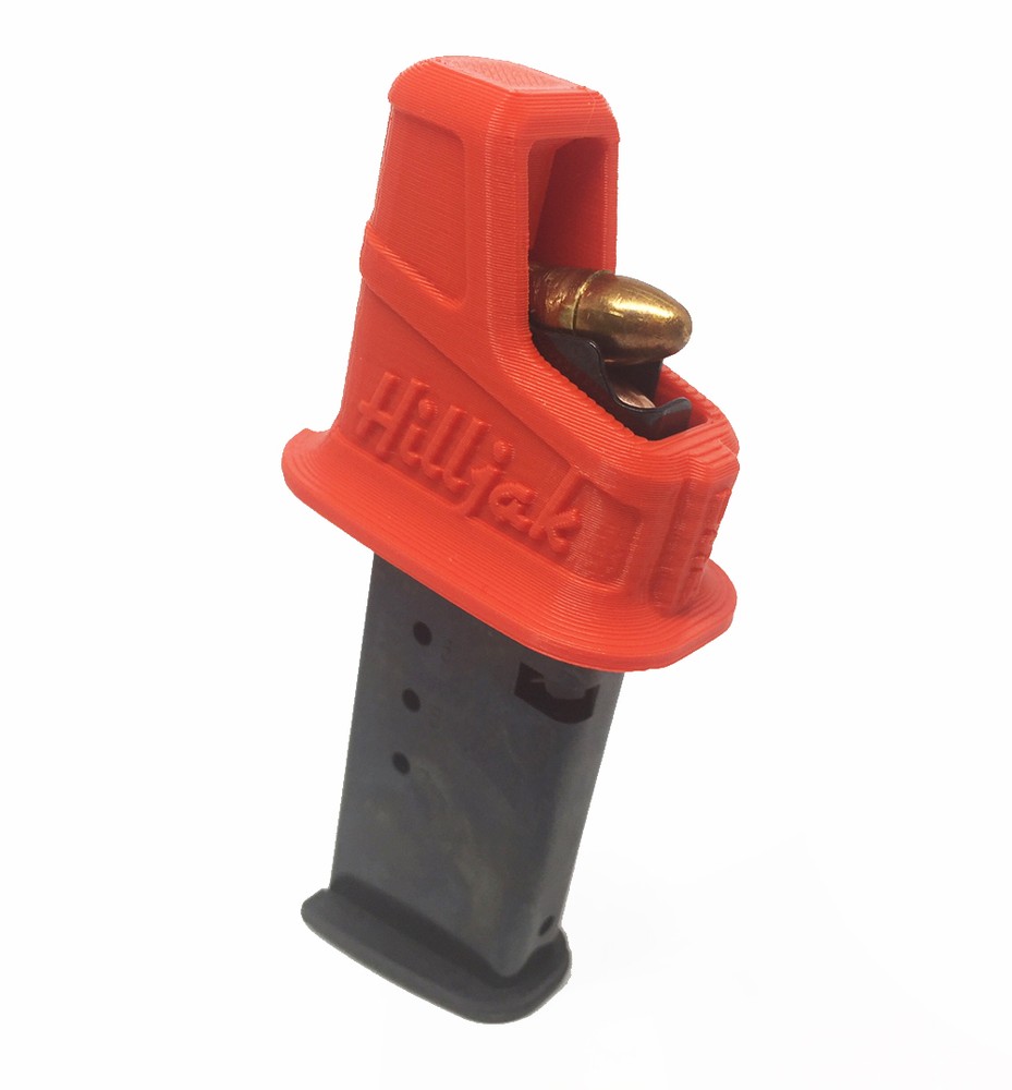 Kel-Tec PF-9, 9mm Single-Stack Speed Loader By Hilljak QL9SS - Red