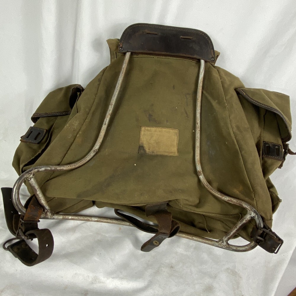 Original Indochina War French Framed Rucksack Backpack