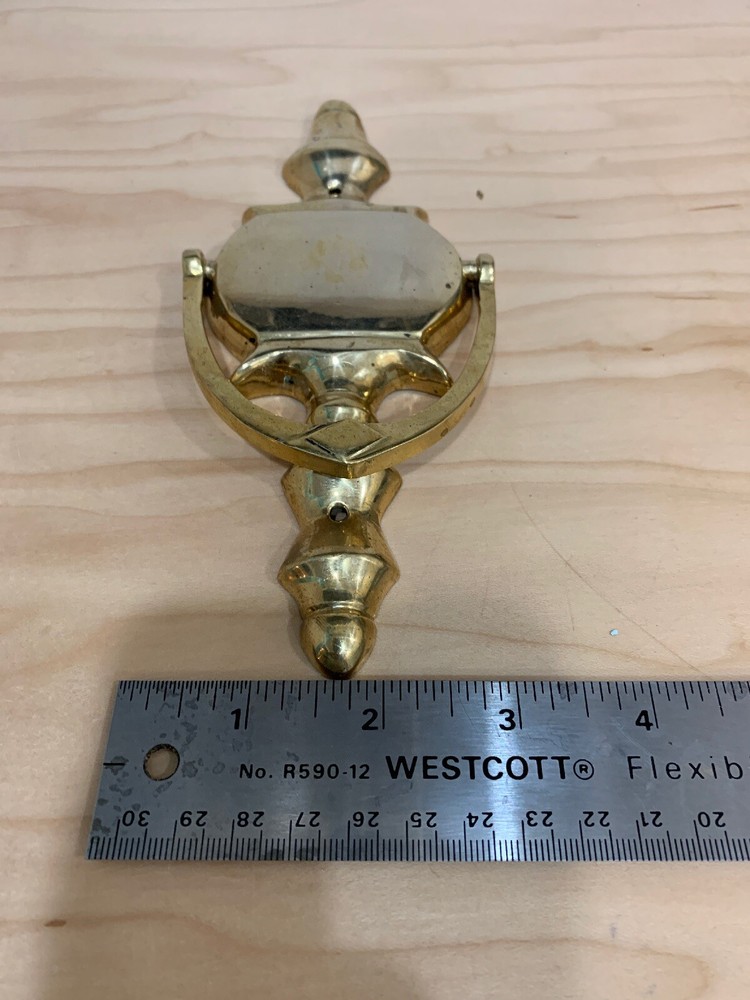 Vintage Solid Brass Door Knocker