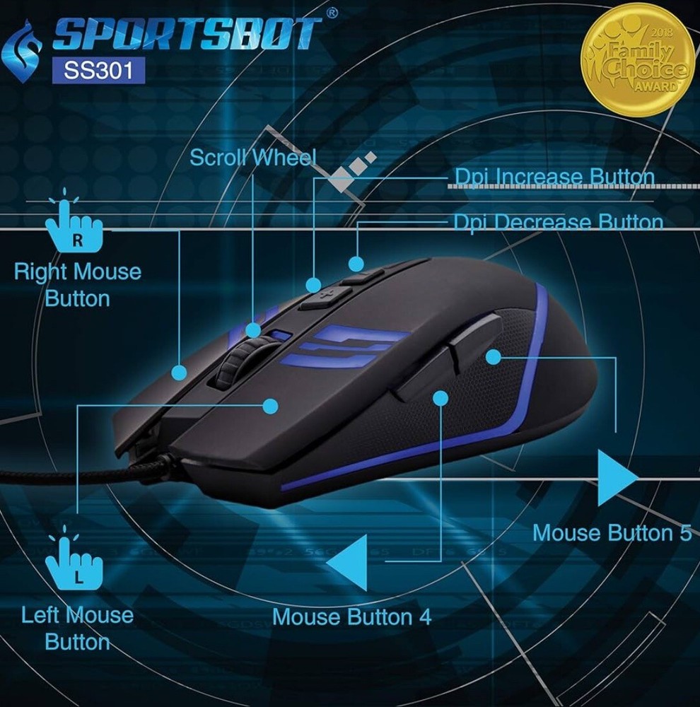 Keyboard & Mouse - Led - Gaming headset -