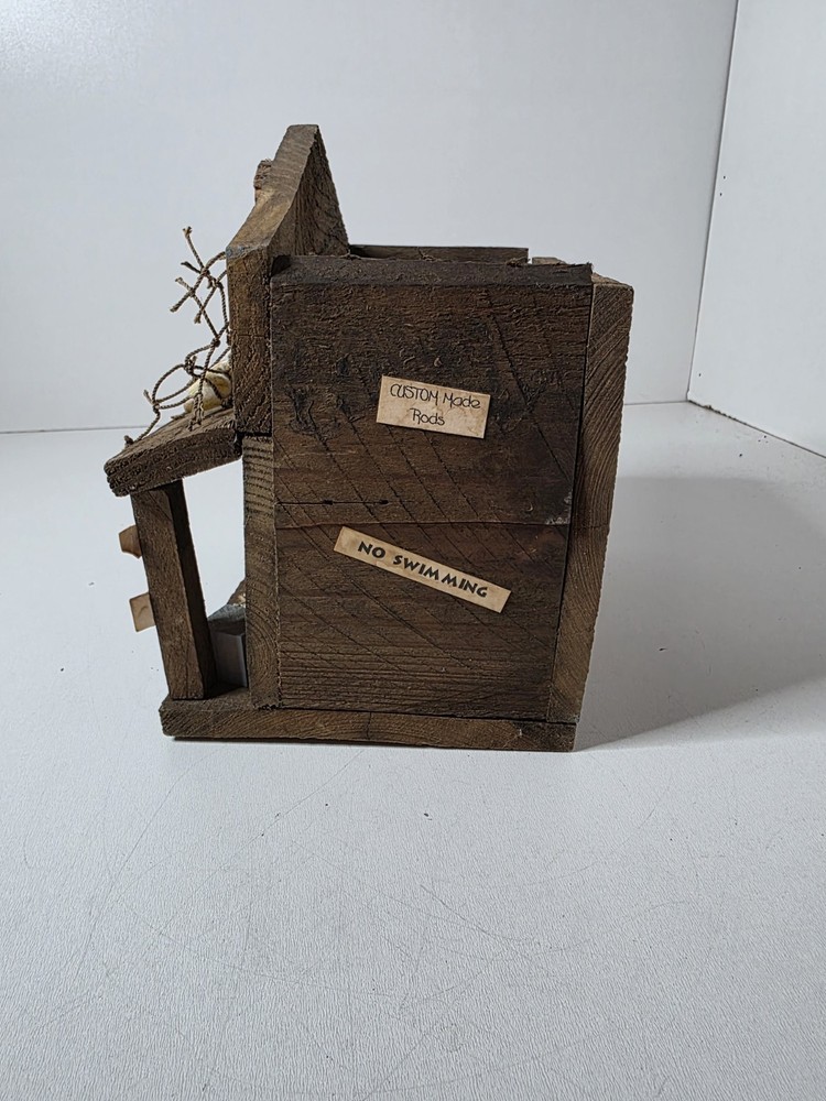 Handcrafted, Handpainted Wood General Store