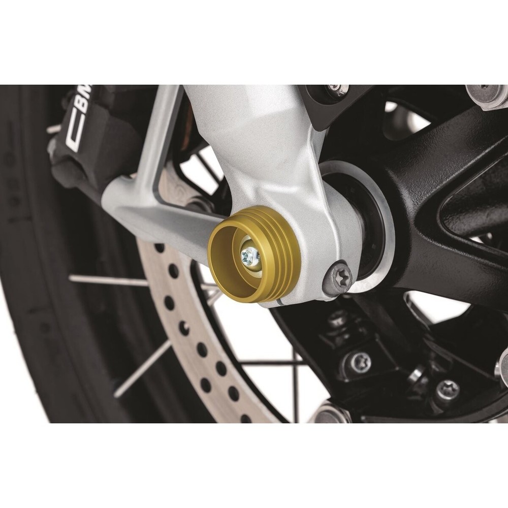 Kuryakyn Gold Lodestar Front Axle Sliders - 3801