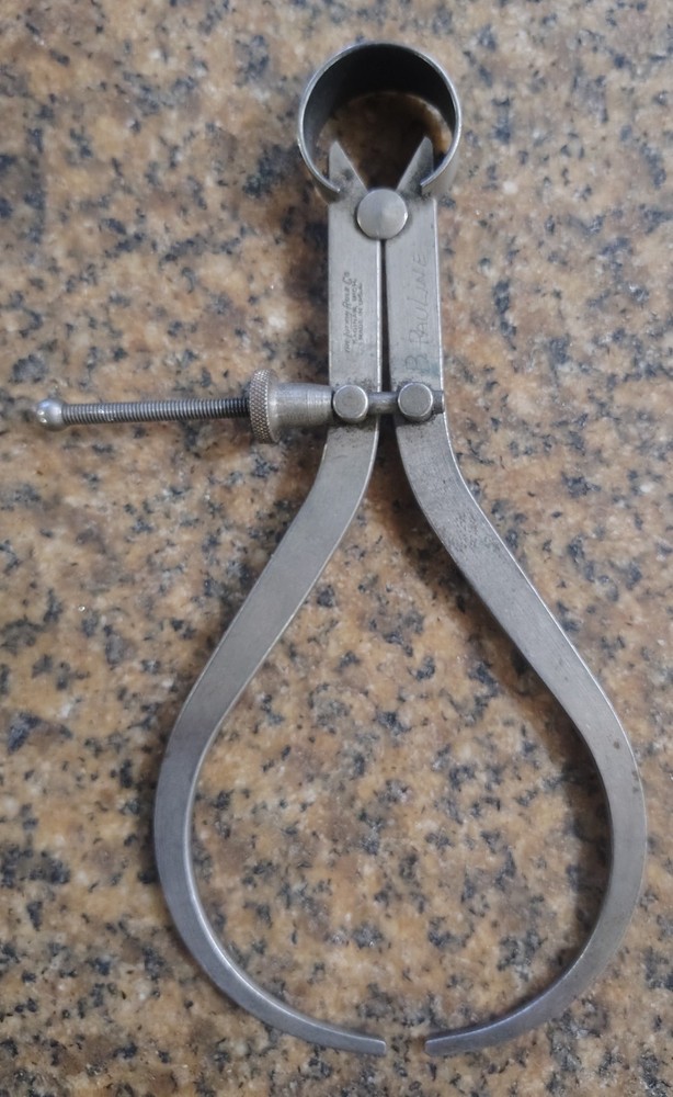 🗽VINTAGE LUFKIN 6" OD CALIPER