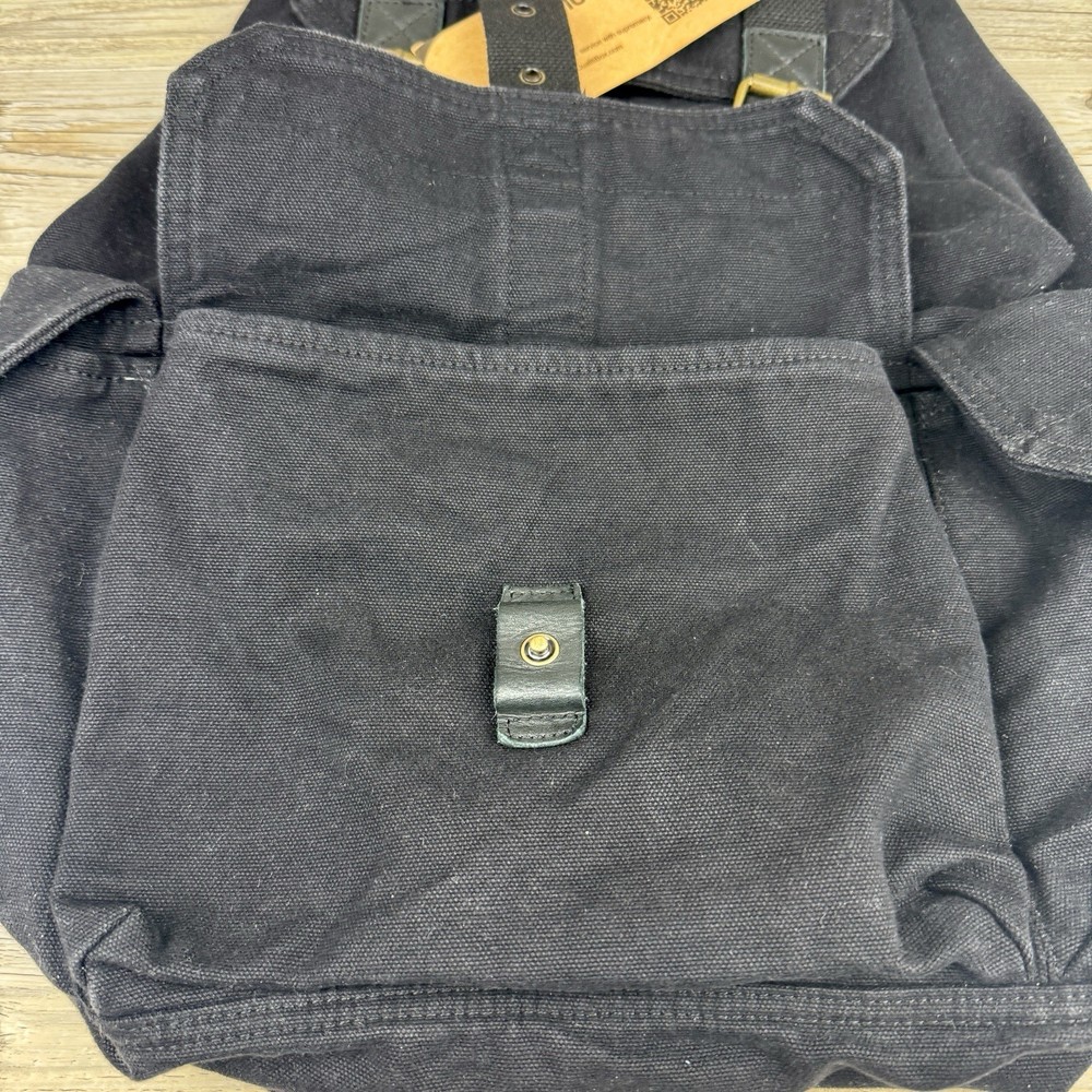 NWT Gootium Black Canvas Backpack Hiking Camping School