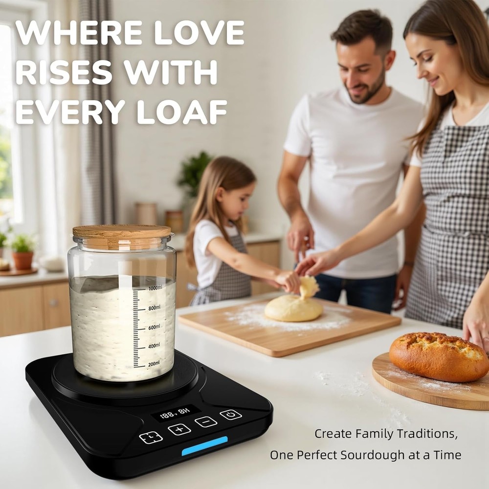 Sourdough Starter Warmer with Precise Thermostat – Ultimate Baking Tool