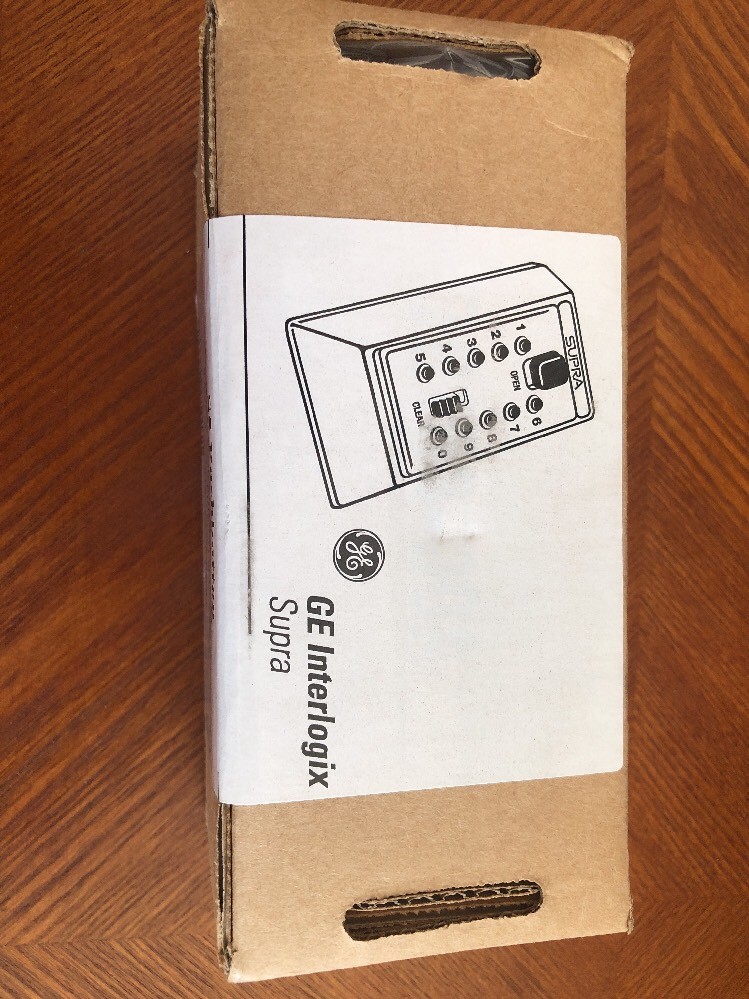 NEW GE Interlogix SUPRA S5 Pushbutton Combination Keybox