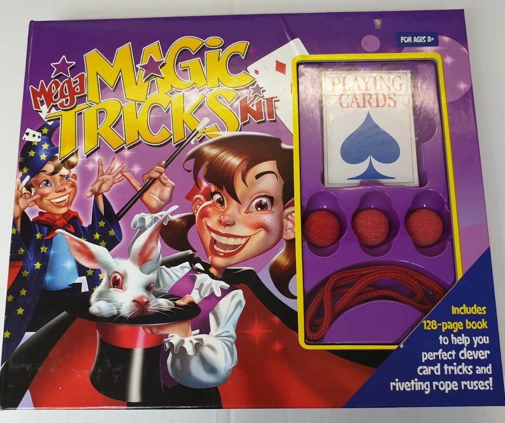 Mega Magic Tricks Kit game- New in box