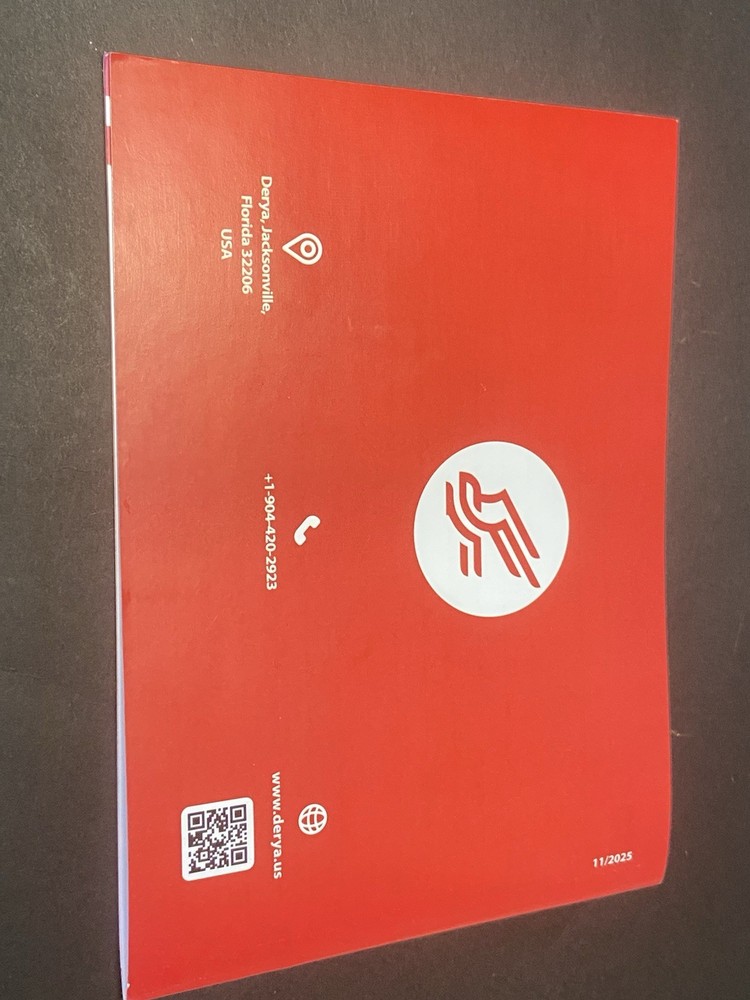 FACTORY ORIGINAL DERYA TM22 OWNERS USERS MANUAL