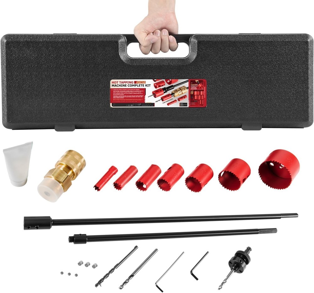 08350 DM3MECH Mechanical Hot Tapping Machine Complete Kit for NPT & Case