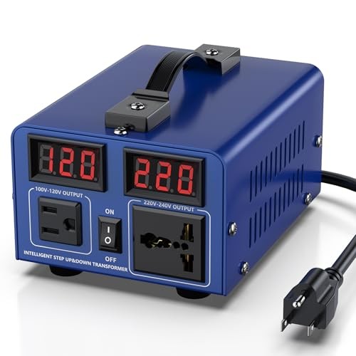 500 watt Voltage Conversion Transformer Heavy-Duty Step-up/Step-Down AC 500W