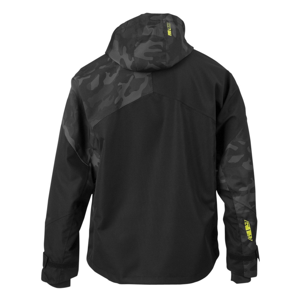 509 Evolve Snowmobile Jacket Shell Durable Breathable Liner Black Camo