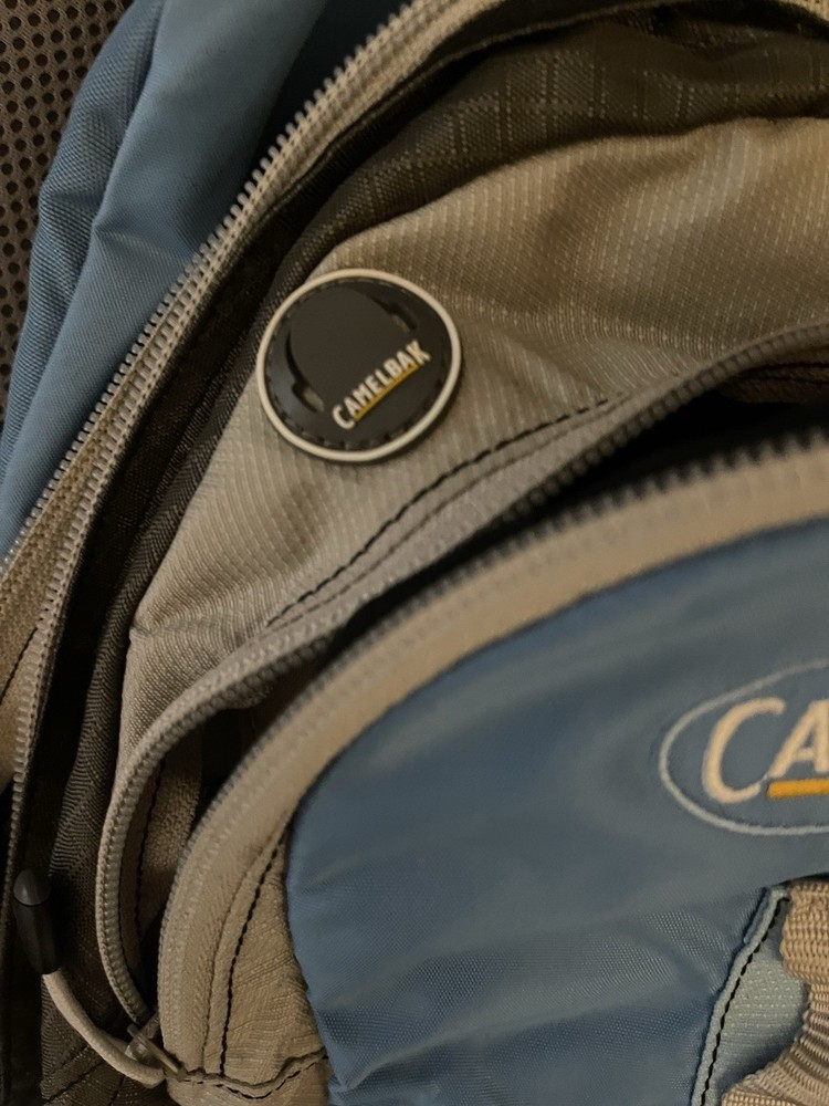 Camelbak Day Star Hydration Backpack *No Bladder* Gray & Blue Hiking Adjustable