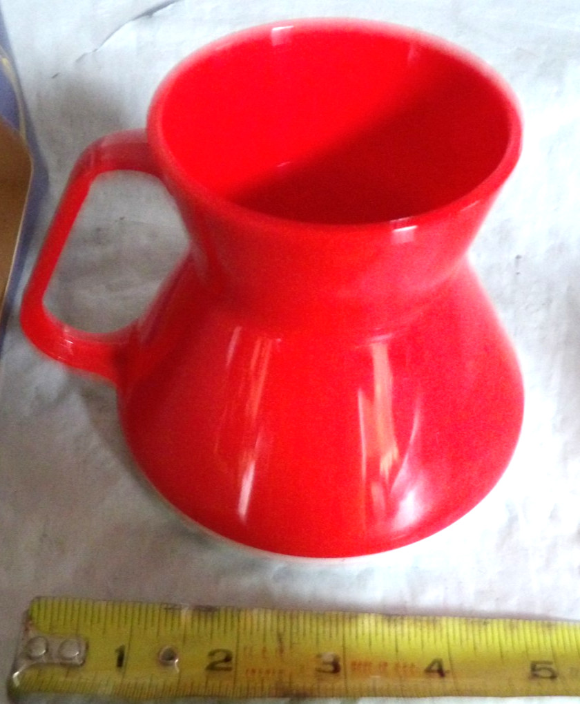 NOS Vintage Snap-on Dealer Only No Spill Coffee Mug "THE CAPTAINS NO SPILL MUG"