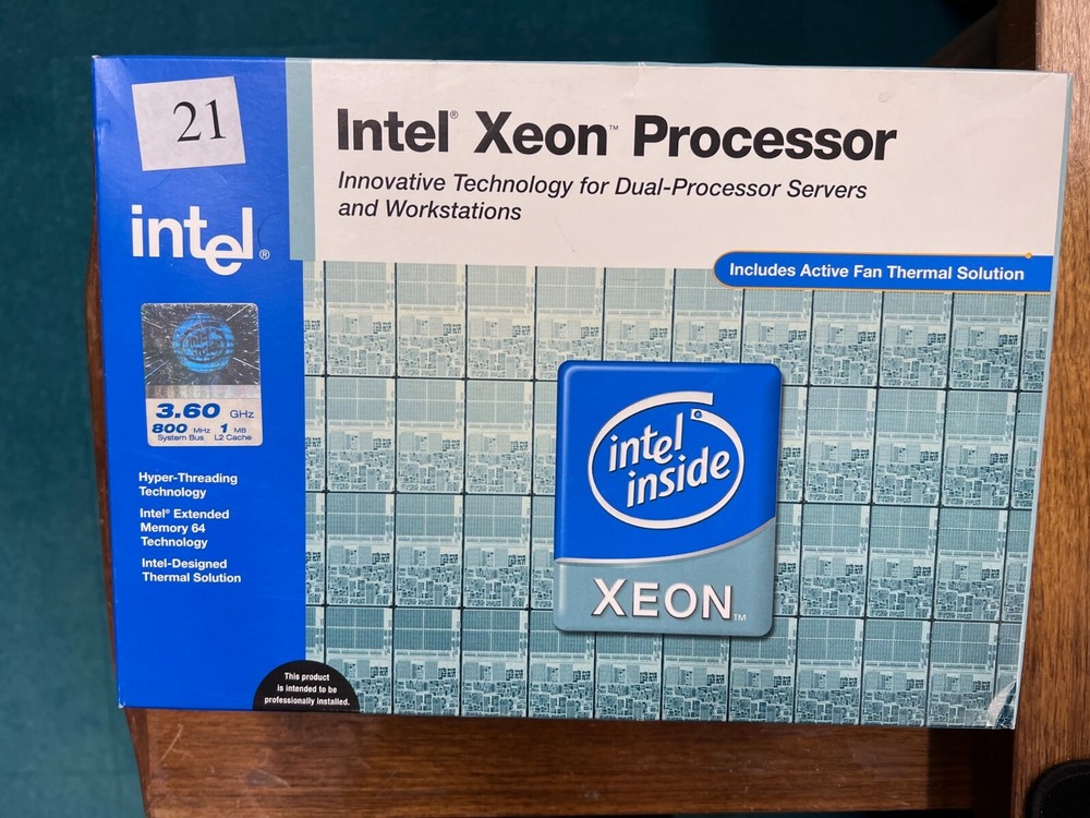 XEON 3.6 GHz Processor  Un-opened, never used