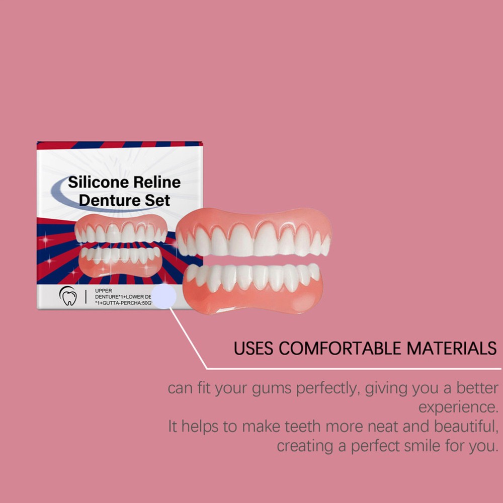 Silicone Denture Set Professional Denture Set Silicone Denture Set supple