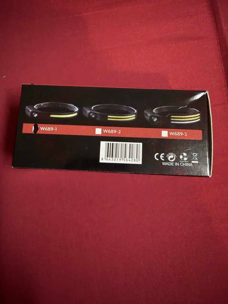 Multi Function Induction Headlamp Portable W689-1, LED, Long Lasting, New In Box