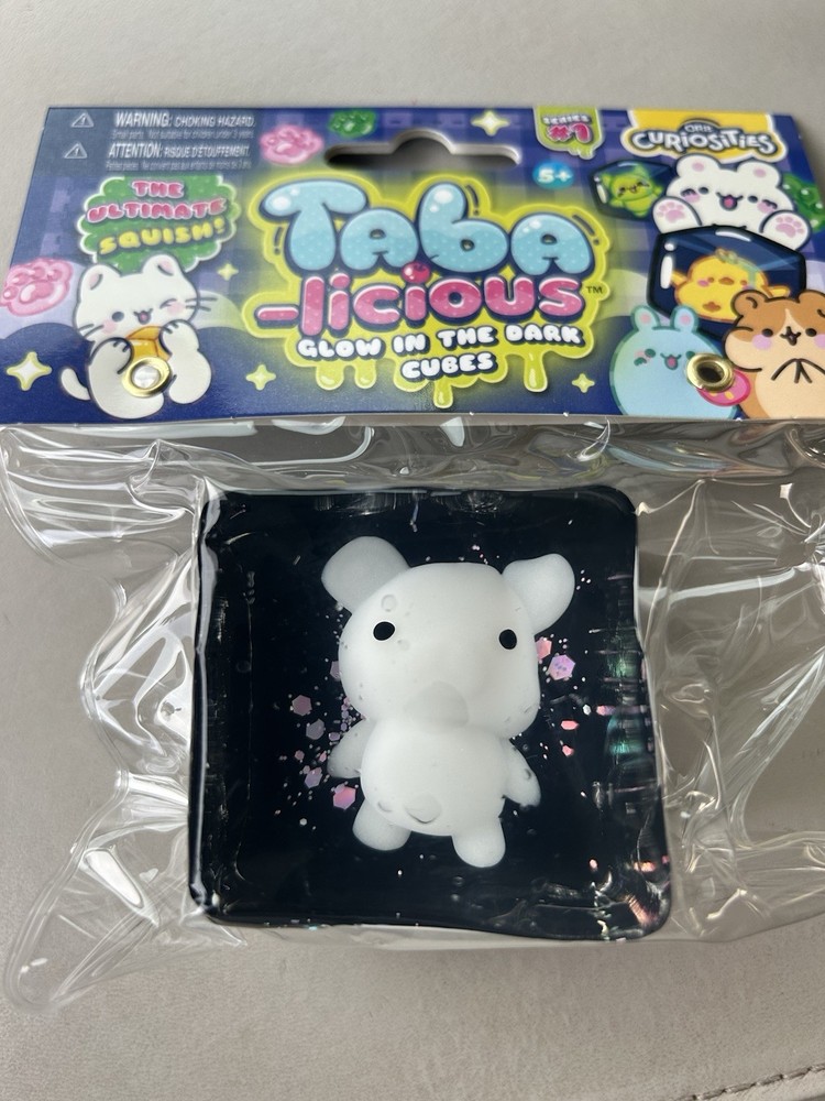 Taba-licious Glow In The Dark Bear Squishy